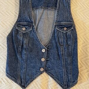 Women's Denim Vest